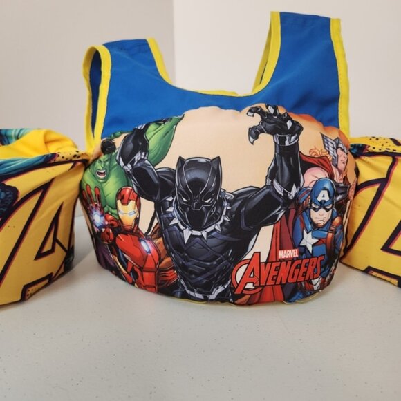 Body Glove Paddle Pals Avengers Personal Floatation Device Life Jacket 33-55 lbs - Picture 2 of 6